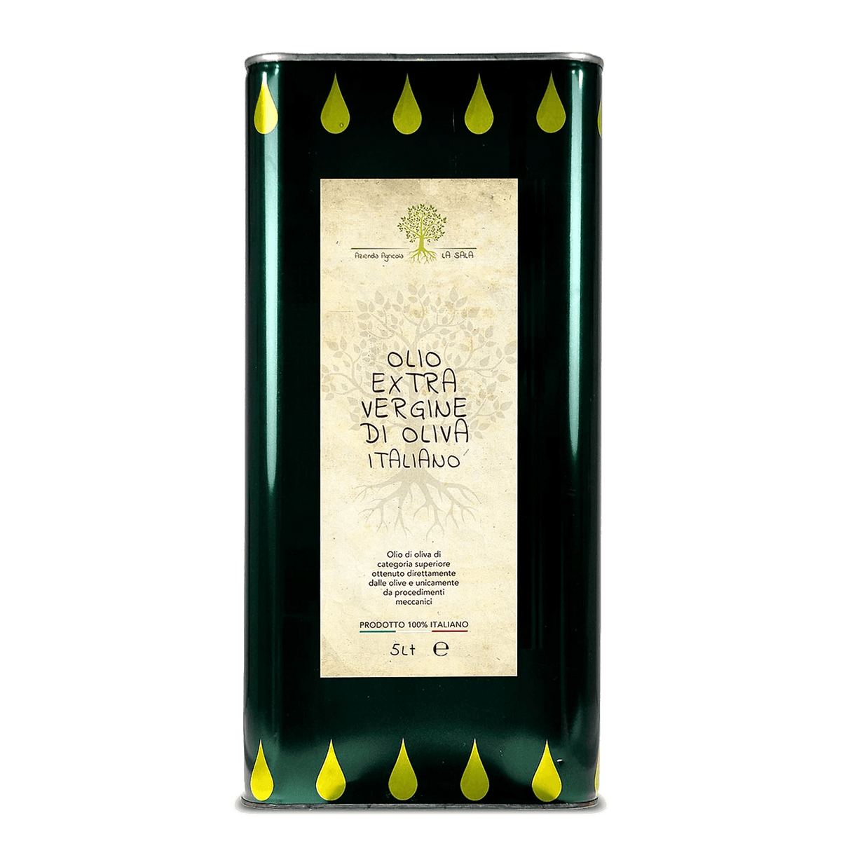 Olio extra vergine di oliva La Sala — Lattina 10 L